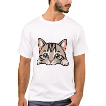 Cute Peekaboo Cat