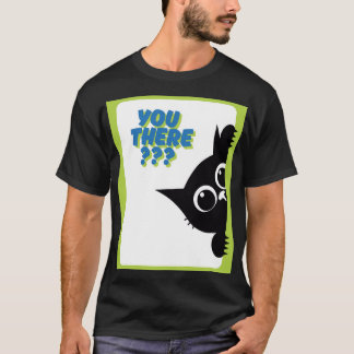 Cute Peekaboo Cat T-Shirt