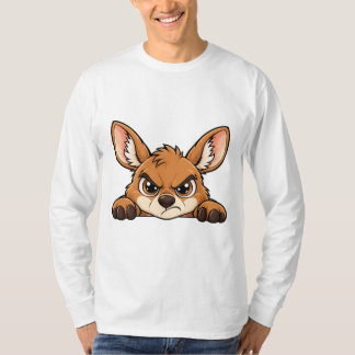 Cute Peekaboo Kangaroo T-Shirt