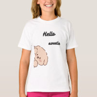 Cute Peeking Bear – Adorable Kawaii Teddy Design 