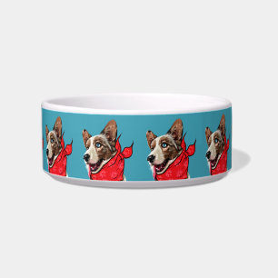 Cute Pembroke Welsh Corgi Bowl