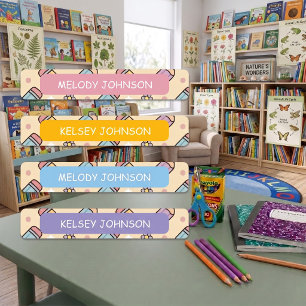 Cute Pencil Pattern Colour Coded