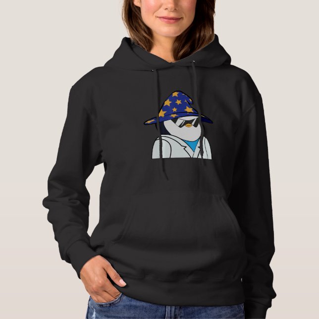 Cute Penguin 08 Penguin Hoodie (Front)