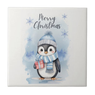 Cute Penguin 2 Tile