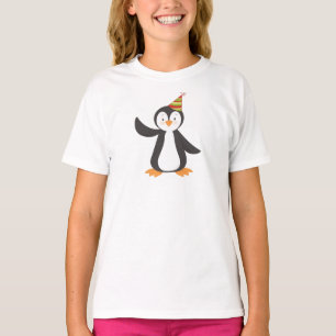 Cute Penguin, Baby Penguin, Penguin With Party Hat T-Shirt