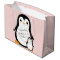 Cute Penguin Baby Shower Pink Girl