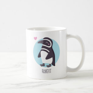 Cute Penguin Boyfriend Matching Personalized Coffee Mug