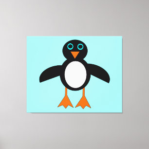 Cute Penguin Canvas Print