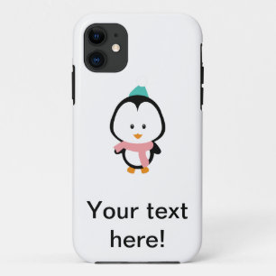 Cute penguin cartoon iPhone 11 case