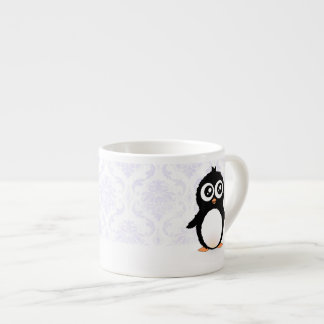 Cute penguin cartoon espresso cup