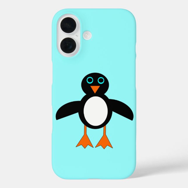 Cute Penguin Case-Mate iPhone Case (Back)