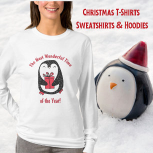 Cute Penguin Christmas Gift T-Shirt