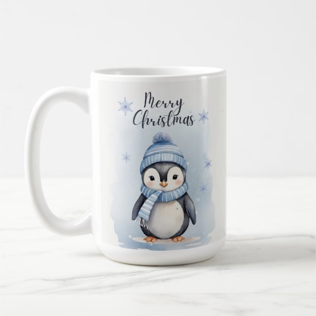 "Cute Penguin" Coffee Mug (Left)