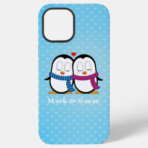 Cute Penguin Couple Phone Case