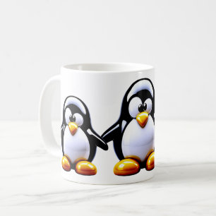 Cute Penguin Family Coffee Mug