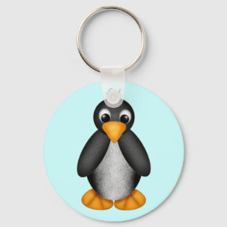 Cute Penguin Key Chain - Customized