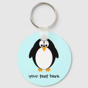 Cute Penguin Keychain