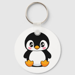 Cute Penguin Keychain