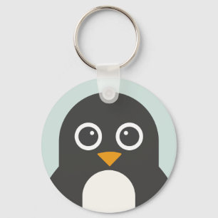 Cute Penguin Keychain