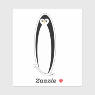 Cute Penguin Laptop Sticker