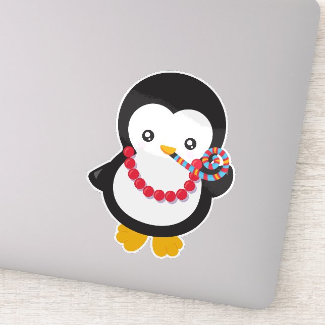 Cute Penguin, Little Penguin, Party Whistle (Detail)