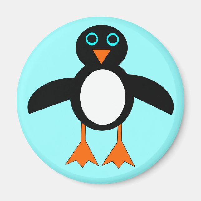 Cute Penguin Magnet (Front)