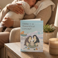 Cute Penguin New Baby | Dry Humor New Baby