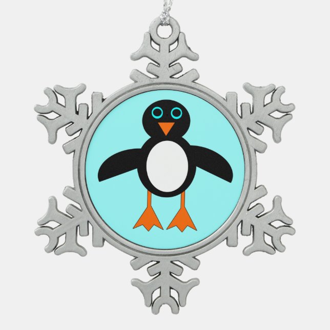 Cute Penguin Ornament (Front)