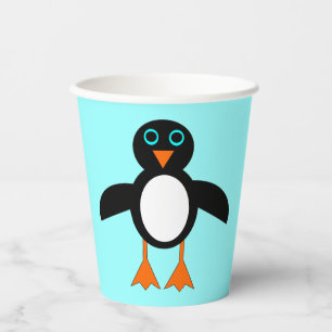 Cute Penguin Paper Cups