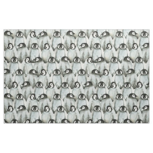 Cute Penguin Pattern Fabric