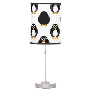 Cute Penguin Pattern Table Lamp