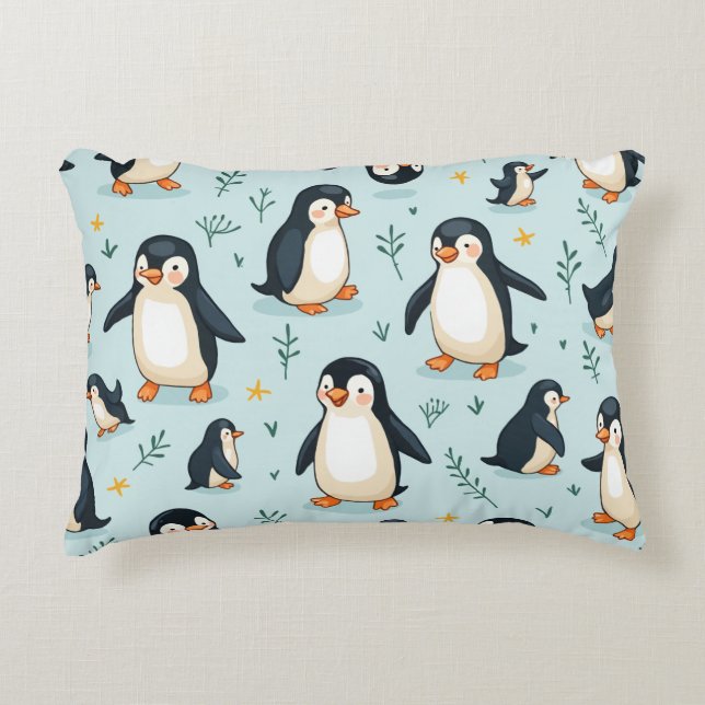 Cute Penguin Pillow 2 (Front)