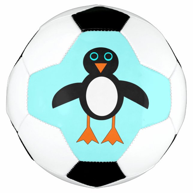 Cute Penguin Soccer Ball (Front)