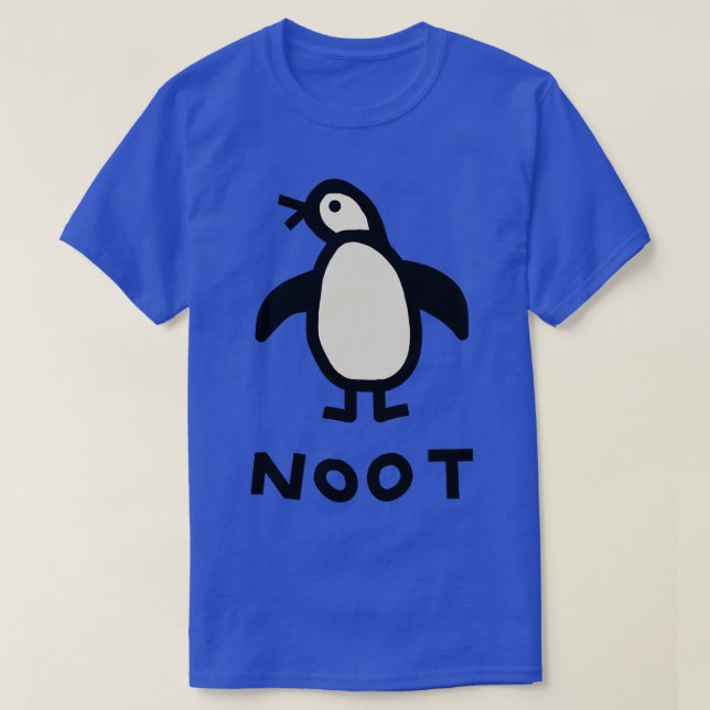Cute Penguin SPortrait Graphic T-Shirt (Design Front)