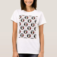 Cute Penguin Surface Pattern Design Print