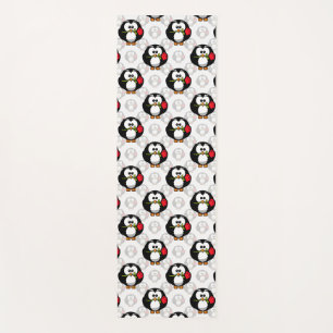 Cute Penguin Surface Pattern Design Print Yoga Mat