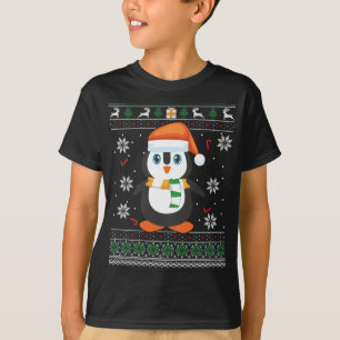 Cute Penguin Ugly Christmas T-Shirt