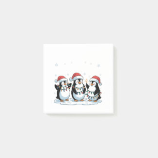 Cute Penguin Wearing Santa Hat Xmas Penguin Lover Post-it Notes