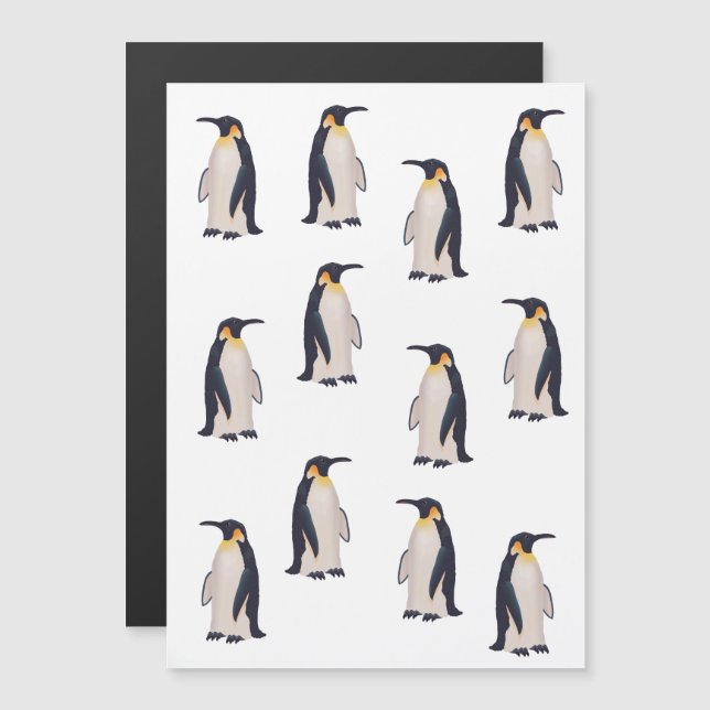 Cute Penguins Pattern (Front/Back)