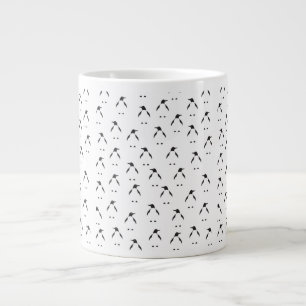 Cute Penquin. Large Coffee Mug