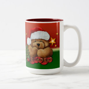 Cute Père Noël Ours Christmas Mug