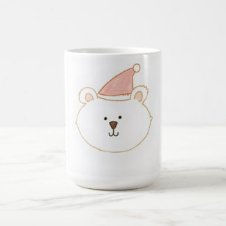 Cute père Noël ours mug