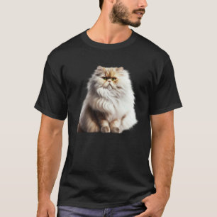 Cute Persian Cat Fluffy Cat T-Shirt