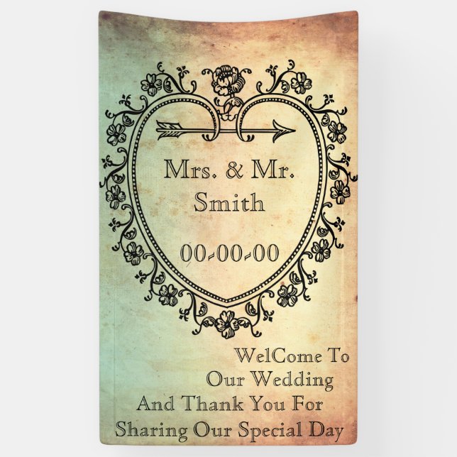 Cute Personalised banner (Vertical)