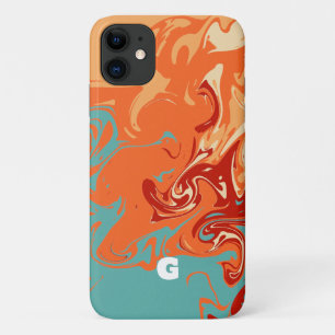Cute Personalize Pastel Marbel iPhone 11 Case