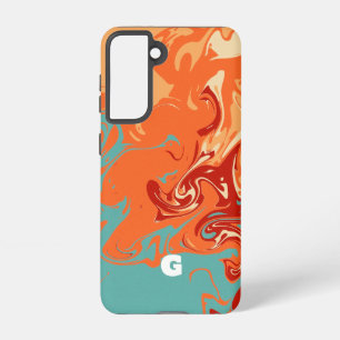 Cute Personalize Pastel Marbel Samsung Galaxy Case