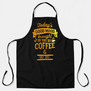 Cute Personalized aprons, Barista Coffee Cafe Apron
