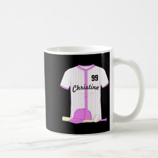 Cute Personalized Baseball Baby T Shirt  Coffee Mug