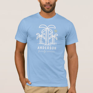 Cute Personalized Beach Family Reunion T-Shirt