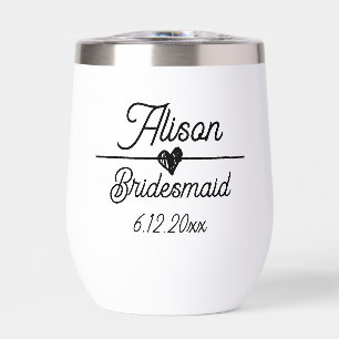Cute Personalized Bridesmaid Gift